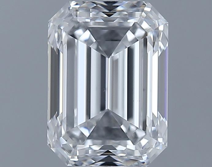 0.9ct Emerald D VS2 Natural Diamond