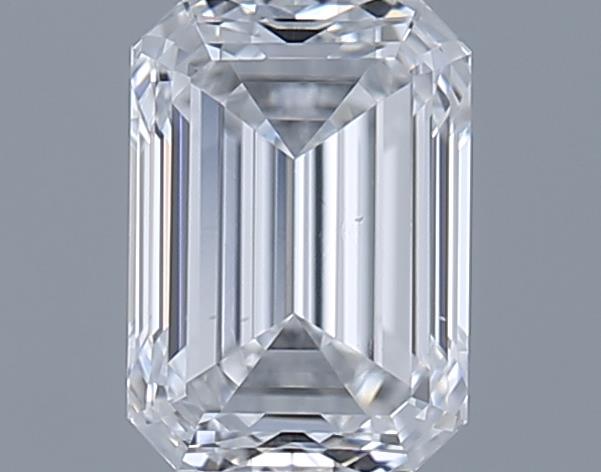0.6ct Emerald E VS2 Natural Diamond