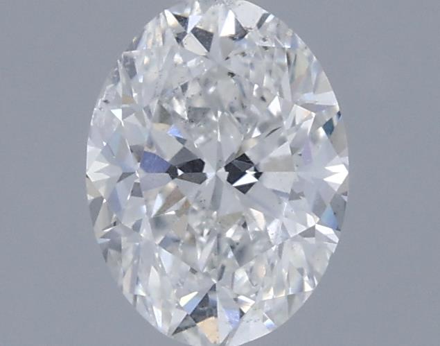0.7ct Oval F SI2 Natural Diamond