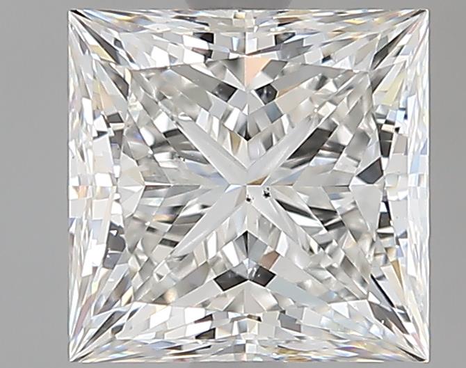 1.7ct Princess H SI1 Natural Diamond