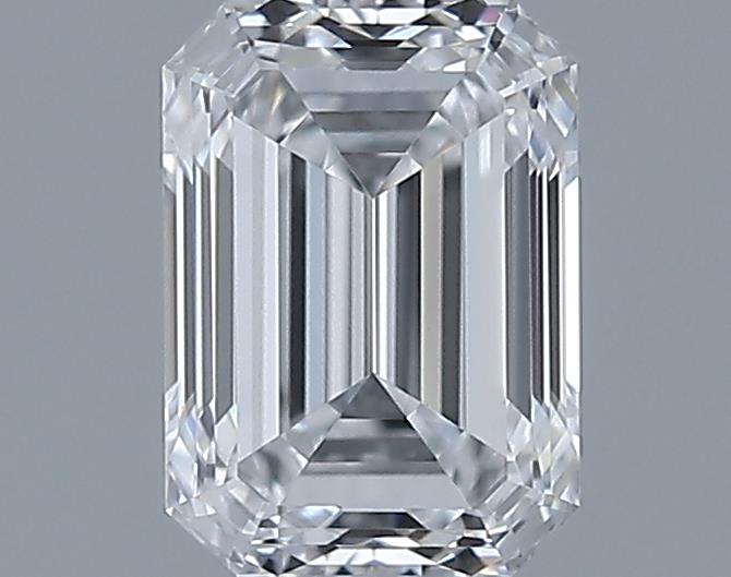 0.55ct Emerald D VVS2 Natural Diamond