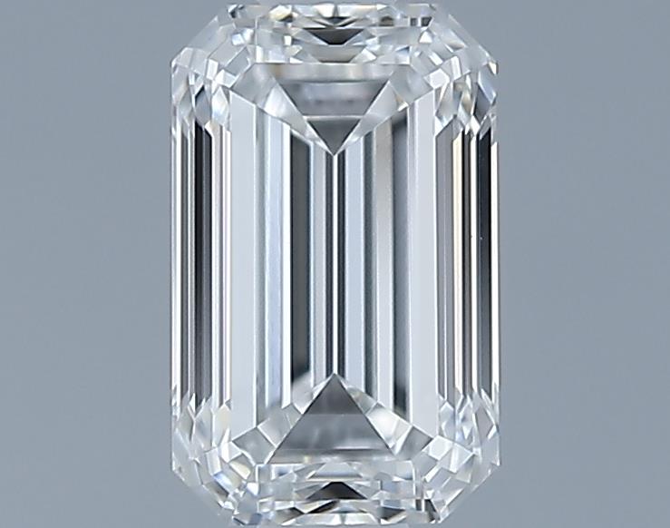 0.9ct Emerald F VS1 Natural Diamond