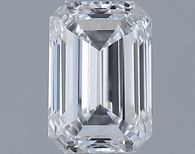 0.6ct Emerald D VVS2 Natural Diamond
