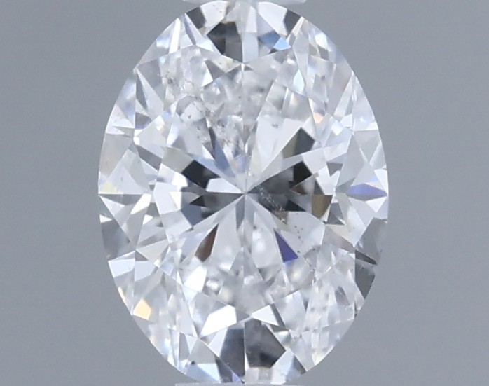 0.64ct Oval D SI2 Natural Diamond