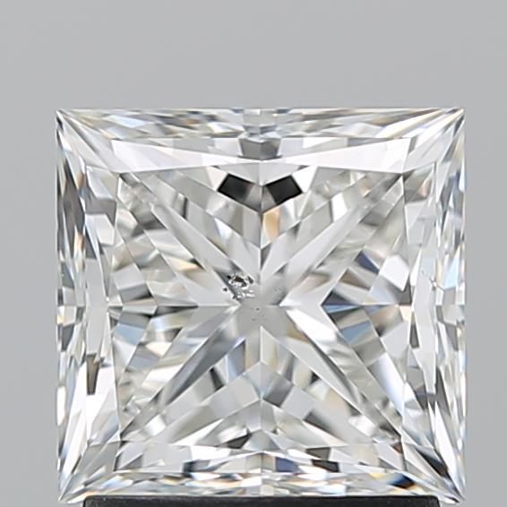 2.01ct Princess H SI1 Natural Diamond
