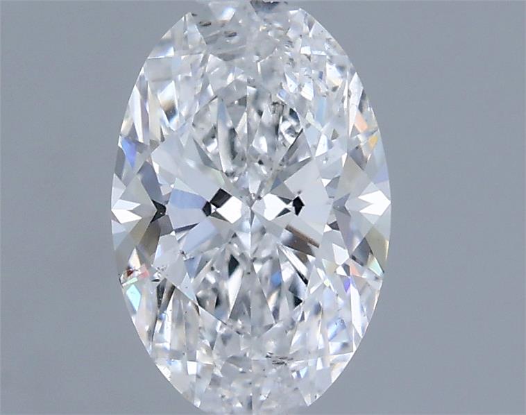 0.61ct Oval D SI1 Natural Diamond