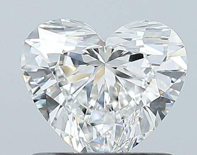 0.78ct Heart G VS2 Natural Diamond