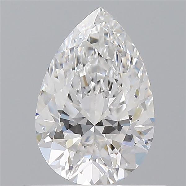 0.57ct Pear E VVS1 Natural Diamond