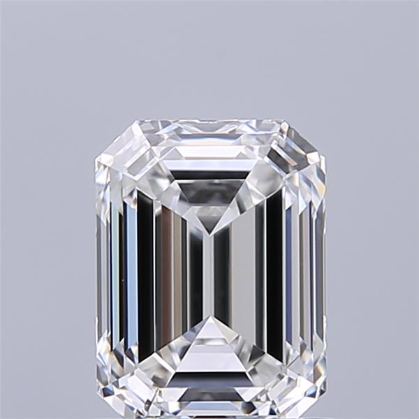 1ct Emerald F VVS2 Natural Diamond