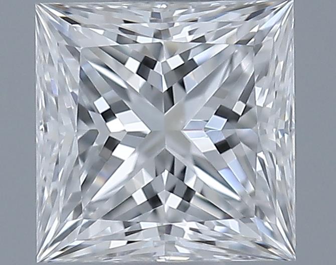 0.53ct Princess E VVS1 Natural Diamond