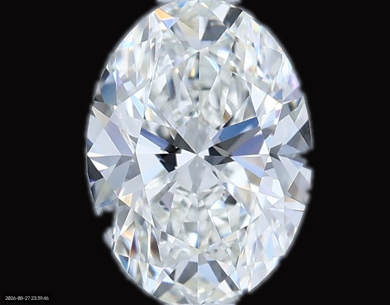 0.56ct Oval H VVS2 Natural Diamond