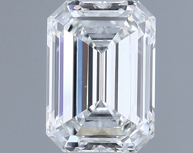 0.56ct Emerald F VVS2 Natural Diamond