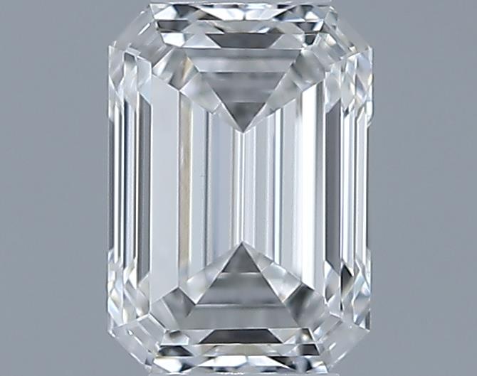 0.63ct Emerald F VVS2 Natural Diamond