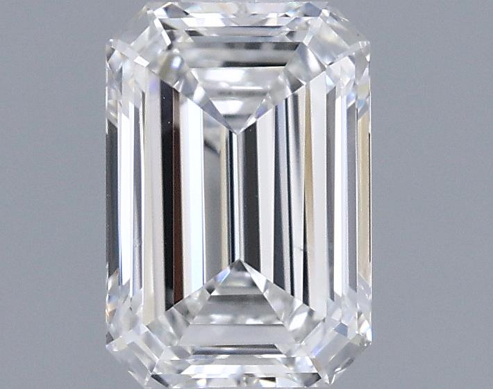 0.7ct Emerald F VVS2 Natural Diamond