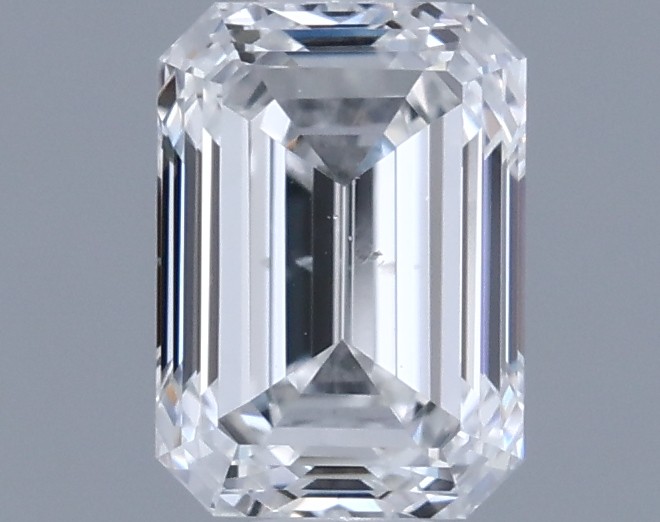 0.61ct Emerald E SI1 Natural Diamond