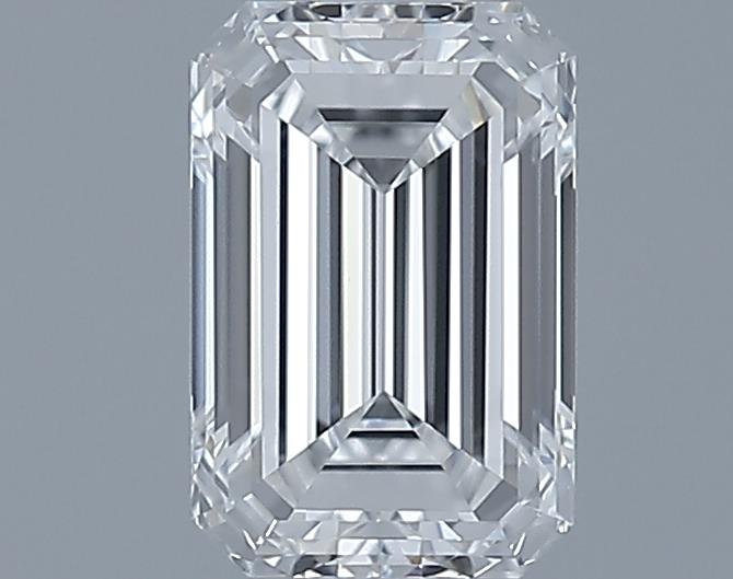 0.7ct Emerald E VVS2 Natural Diamond