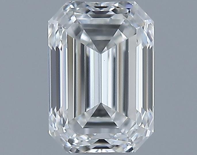 0.7ct Emerald F VVS2 Natural Diamond
