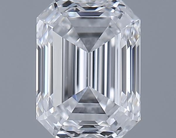 0.6ct Emerald D VVS2 Natural Diamond