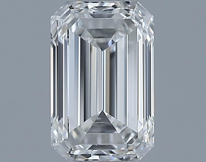 0.62ct Emerald F VVS2 Natural Diamond