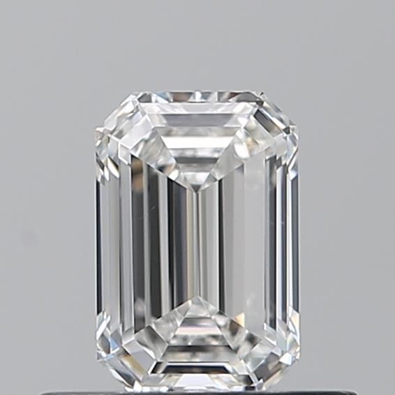 0.5ct Emerald F VS2 Natural Diamond