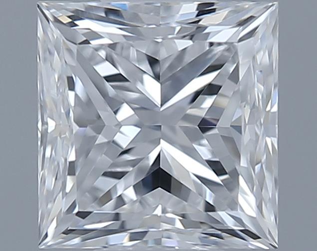 0.7ct Princess D VVS1 Natural Diamond