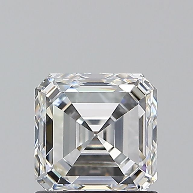 1ct Asscher F VS2 Natural Diamond
