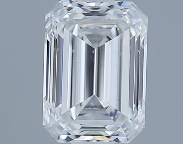 0.6ct Emerald F VS2 Natural Diamond
