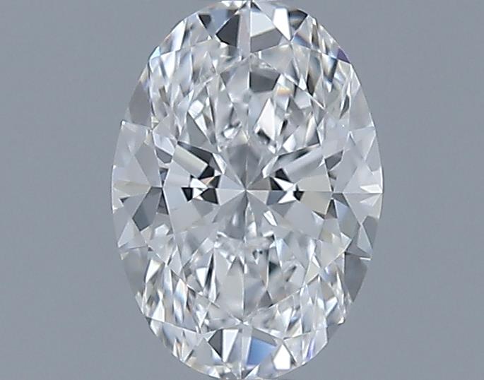 0.72ct Oval D VVS2 Natural Diamond