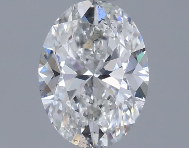 0.7ct Oval F SI1 Natural Diamond