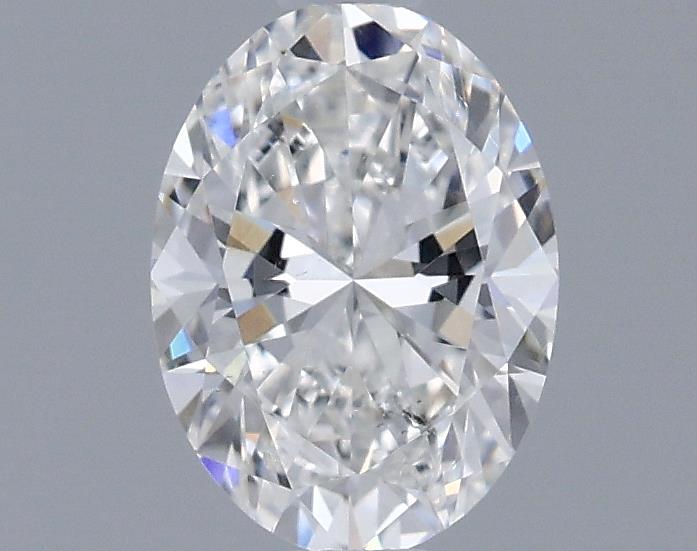 0.61ct Oval F SI1 Natural Diamond