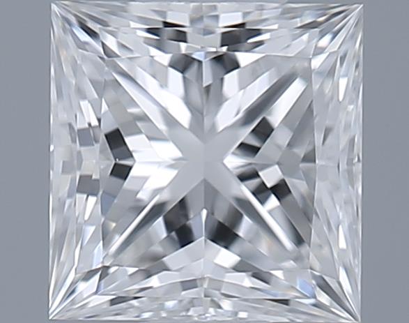 0.52ct Princess F VVS1 Natural Diamond
