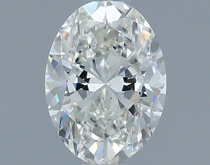 0.71ct Oval H SI1 Natural Diamond