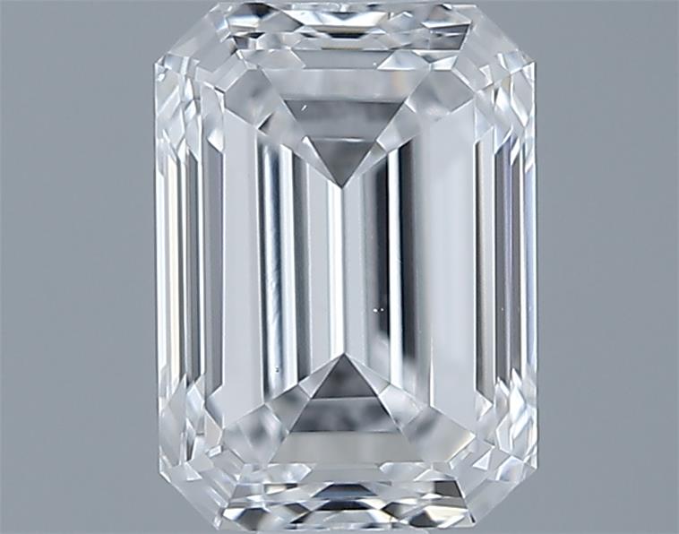 0.77ct Emerald D VS2 Natural Diamond