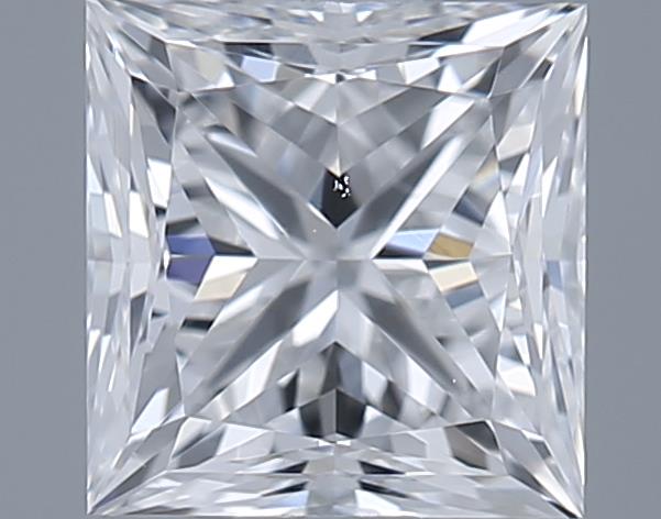 0.7ct Princess E VS2 Natural Diamond