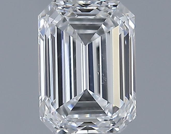 0.64ct Emerald E VS2 Natural Diamond