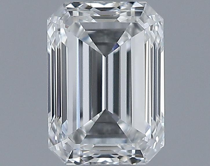 0.7ct Emerald F VVS2 Natural Diamond