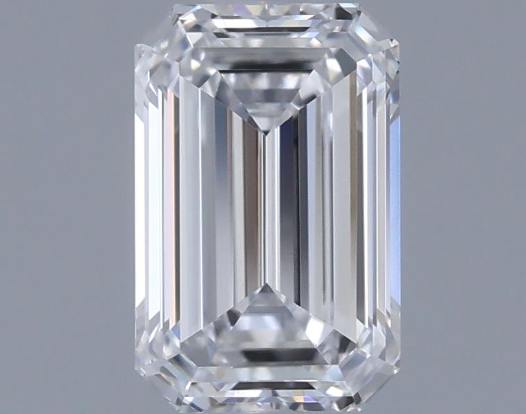 0.63ct Emerald D VVS1 Natural Diamond