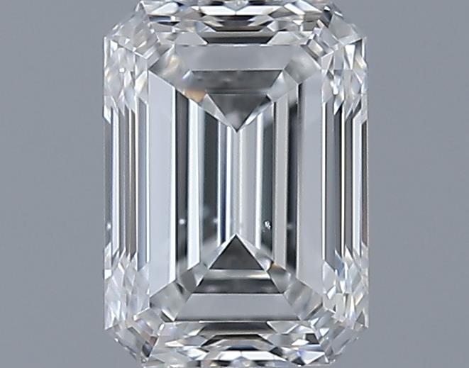 0.6ct Emerald E VS2 Natural Diamond