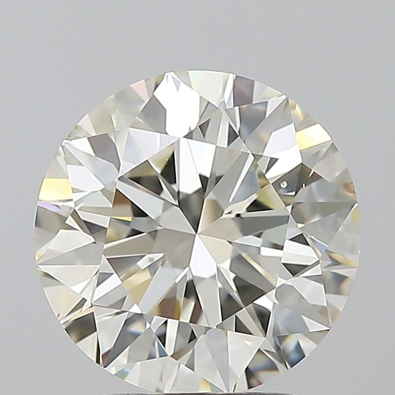2.7ct Round L VS2 Natural Diamond