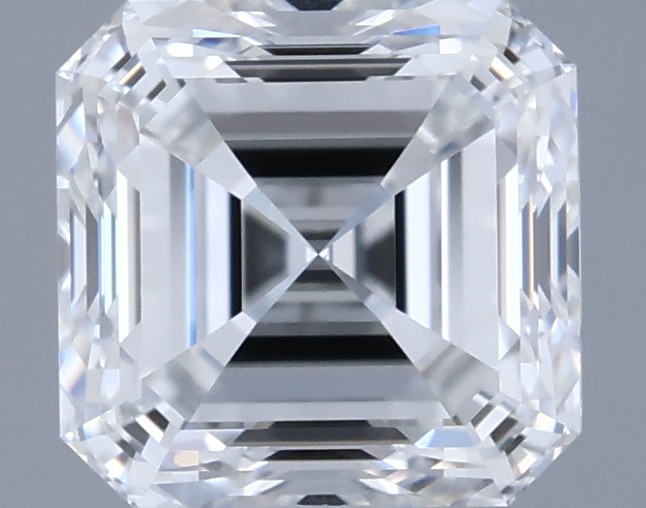 0.71ct Asscher E VS1 Natural Diamond