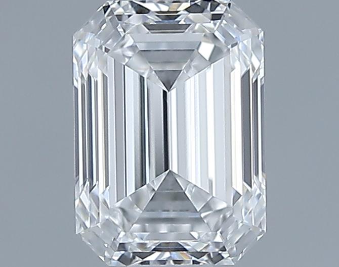 0.51ct Emerald F VVS1 Natural Diamond