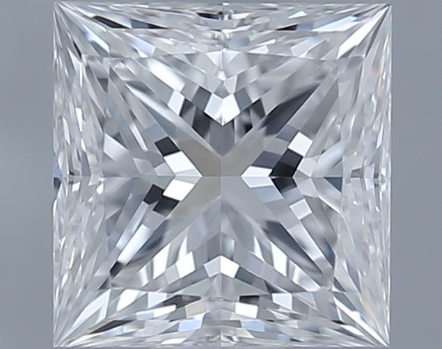 0.61ct Princess D VVS2 Natural Diamond