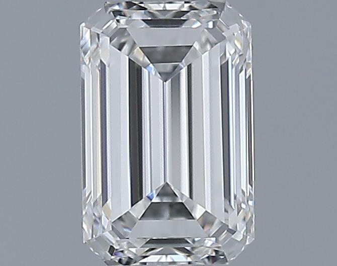 0.51ct Emerald F VVS1 Natural Diamond