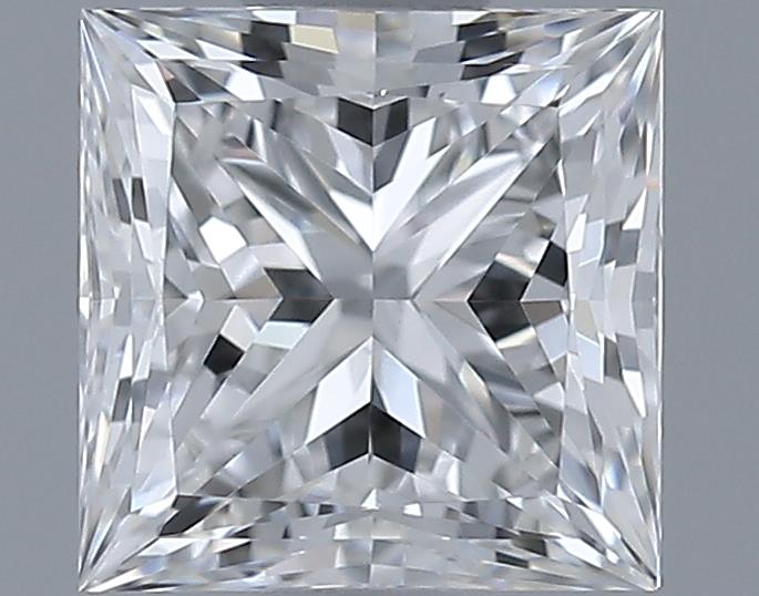 0.7ct Princess F VS2 Natural Diamond