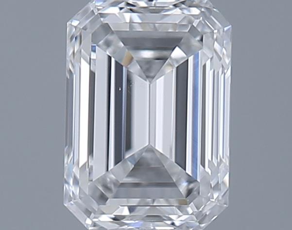 0.6ct Emerald F VS2 Natural Diamond