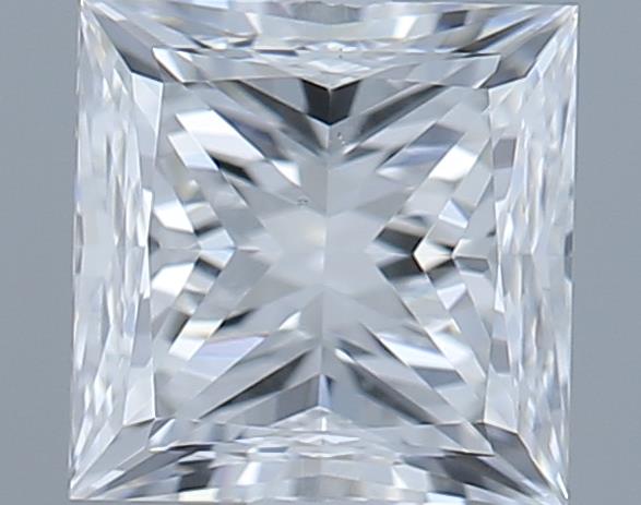 0.7ct Princess E VS2 Natural Diamond