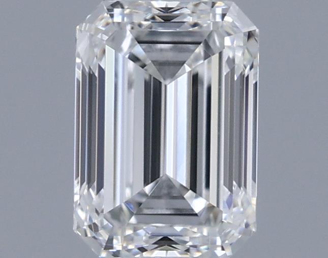 0.7ct Emerald F VVS2 Natural Diamond