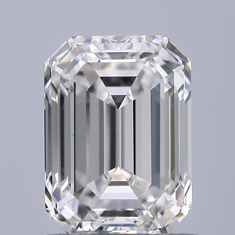 1.02ct Emerald F VVS2 Natural Diamond