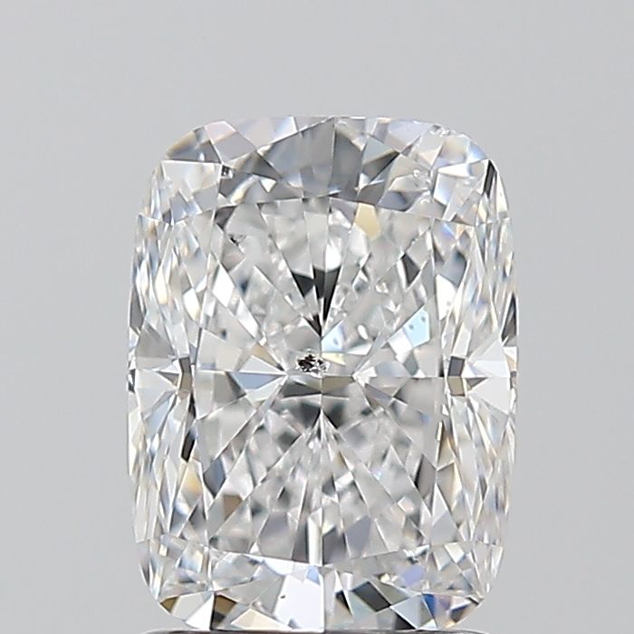 1.5ct Cushion Modified D SI2 Natural Diamond