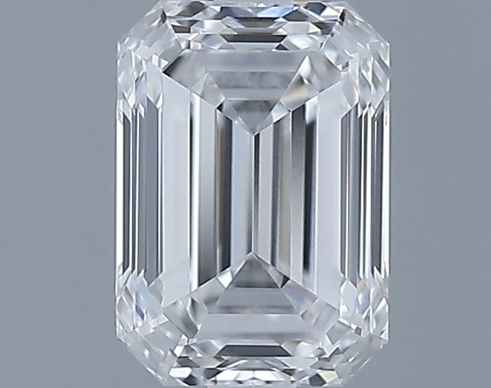 0.71ct Emerald D VVS2 Natural Diamond